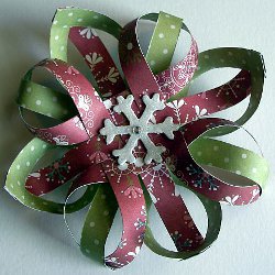 Schneeflocken aus Papier