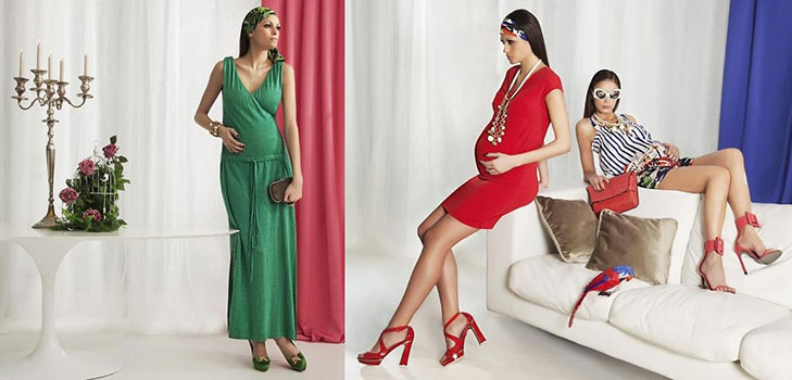 Wir nähen Kleidung für schwangere Frauen mit eigenen Händen - einen Rock, ein Kleid, Hosen