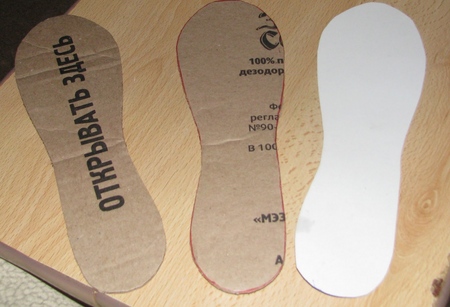 Originalkomposition "Schuh" von Süßigkeiten: eine Meisterklasse