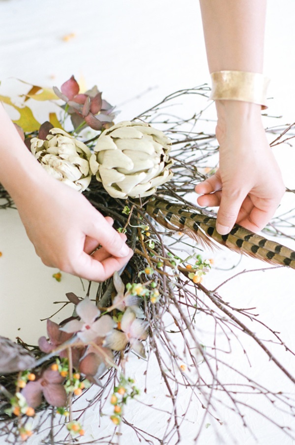 Herbst Handwerk eigene Hände