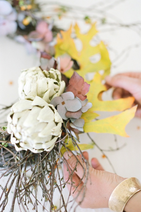 Herbst Handwerk eigene Hände