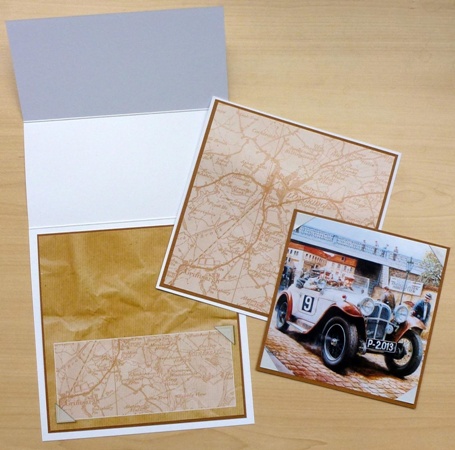 Wir sammeln eine Postkarte