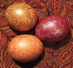 Ostereier: Krasanki, Pysanki, Krapanka