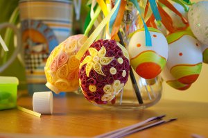 Ostern Quilling
