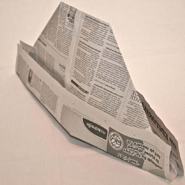 Wie man eine Kappe aus Papier macht