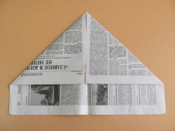 Wie man eine Kappe aus Papier macht