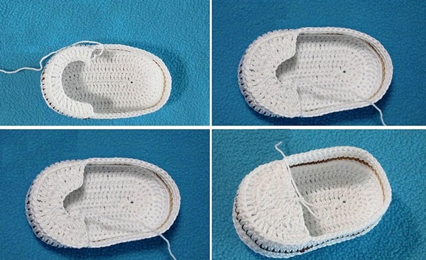 Häkel-Booties mit Schritt-für-Schritt-Beschreibung für Anfänger