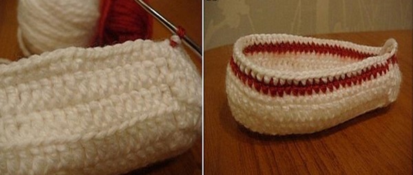 Häkel-Booties mit Schritt-für-Schritt-Beschreibung für Anfänger