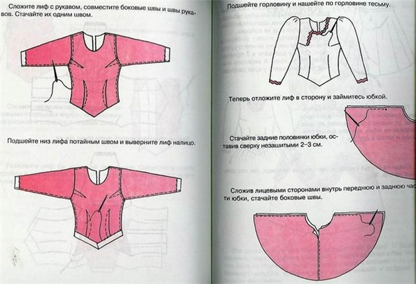 Kleider für Barbies eigene Hände - Muster und Muster Kleider für Barbies eigene Hände - Muster und Muster