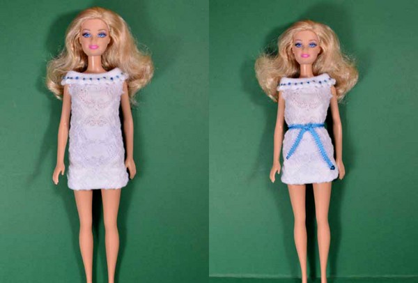 Kleider für Barbies eigene Hände - Muster und Muster