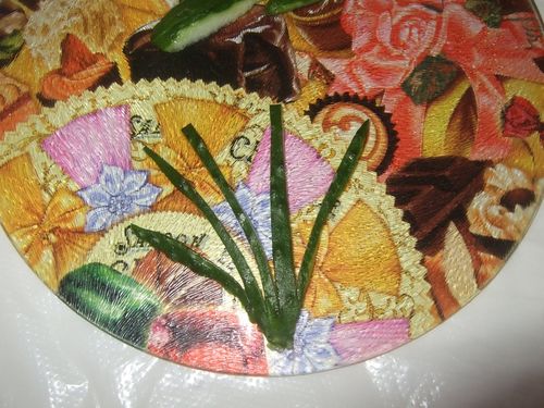 Handwerk aus Gemüse mit eigenen Händen