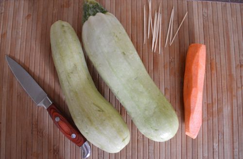 Handwerk aus Gemüse mit eigenen Händen