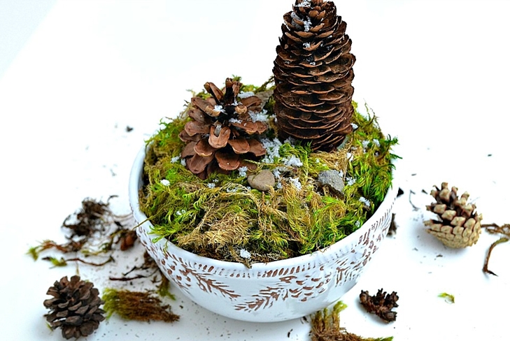 Handwerk aus Naturmaterial: Mini-Holz mit eigenen Händen