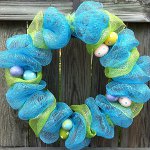Basteln zu Ostern: Eierkranz