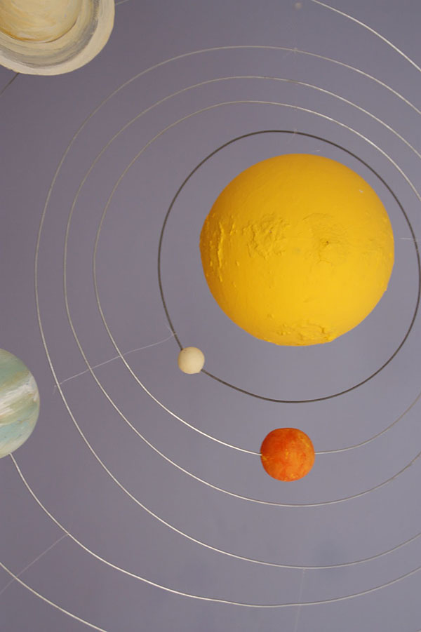 Bastelarbeiten für den Kosmonautiktag