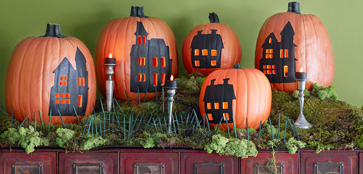 Basteln für Kinder an Halloween