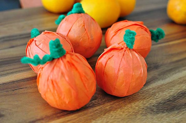 Basteln für Kinder an Halloween