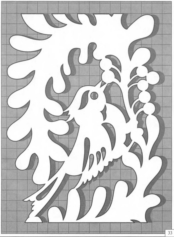 Schneidfaden (durchbrochen) und Schablonen