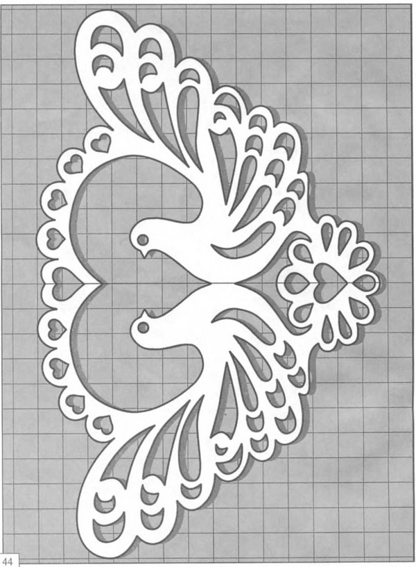 Schneidfaden (durchbrochen) und Schablonen