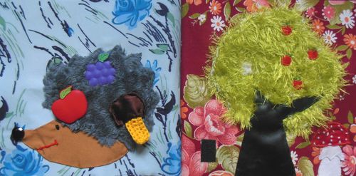 Kuscheltiere mit ihren eigenen Händen