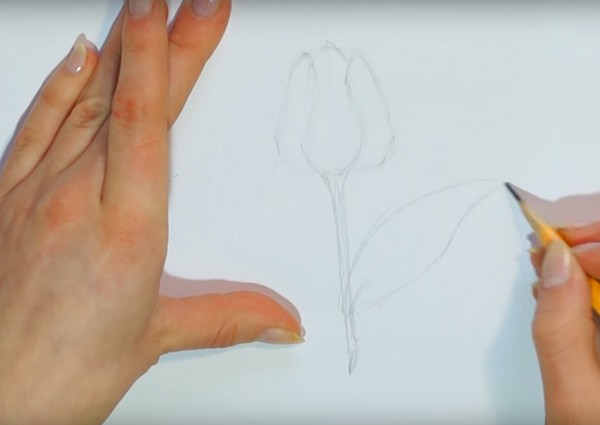 Muttertag mit eigenen Händen zeichnen: Bleistift, Farben, Kindergarten, Schule