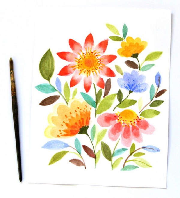 Muttertag mit eigenen Händen zeichnen: Bleistift, Farben, Kindergarten, Schule