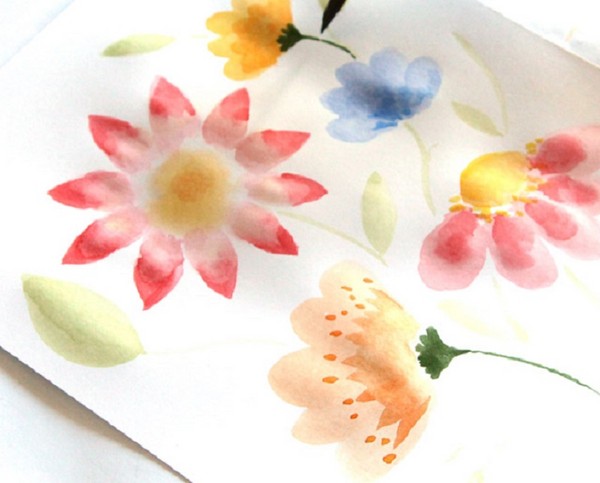 Muttertag mit eigenen Händen zeichnen: Bleistift, Farben, Kindergarten, Schule