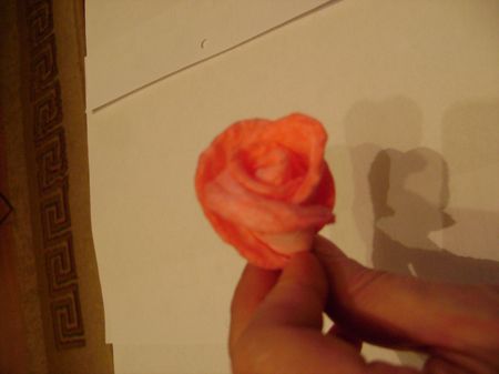 Ein Geschenk an Mama Blumen aus Watte