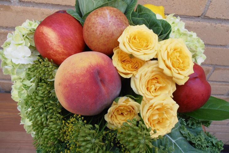 Selbst ein Florist: 5 Herbststräuße mit Gemüse und Früchten