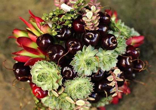 Selbst ein Florist: 5 Herbststräuße mit Gemüse und Früchten