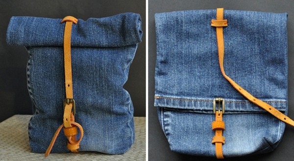 Wir nähen einen Denim-Rucksack mit unseren eigenen Händen - Fotos und Muster Wir nähen einen Denim-Rucksack mit unseren eigenen Händen - Fotos und Muster