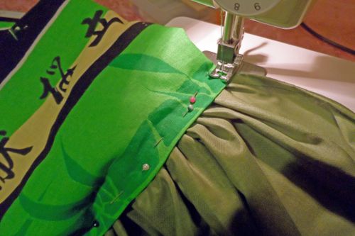 Sling mit Ringen mit eigenen Händen