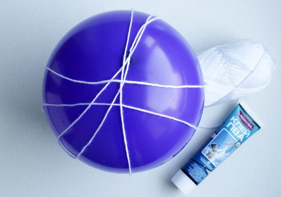 Lampenball mit deinen Händen