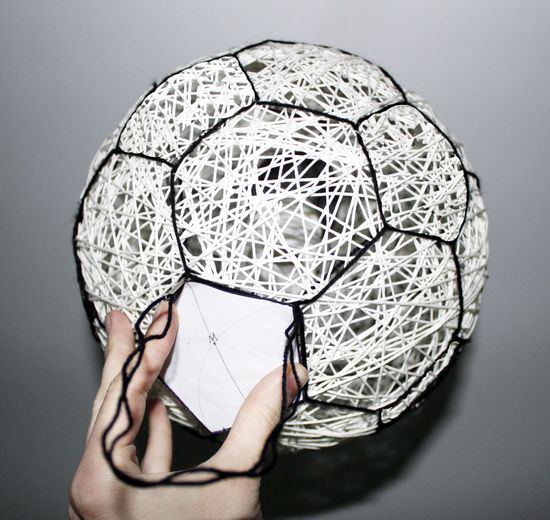Lampenball mit deinen Händen