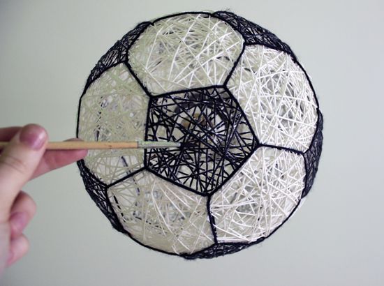 Lampenball mit deinen Händen
