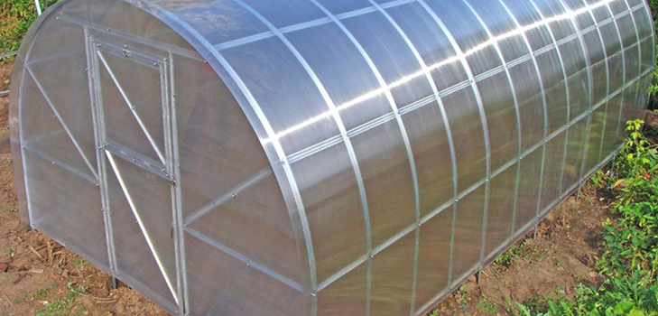 Gewächshaus aus Polycarbonat mit eigenen Händen: Blaupausen, Fotos, Video