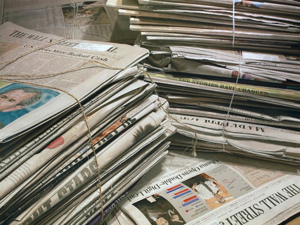 Weben aus Zeitungsrohren für Anfänger