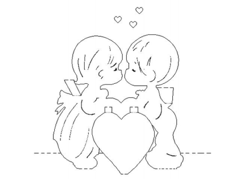 Valentines eigene Hände