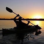 Wasserfahrt mit Kajaks Wasserfahrt mit Kajaks
