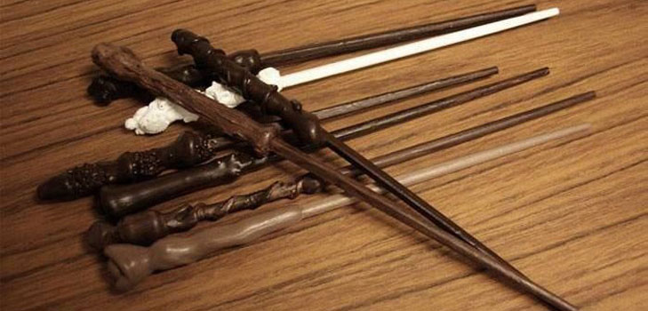 Der Zauberstab von Harry Potter eigene Hände
