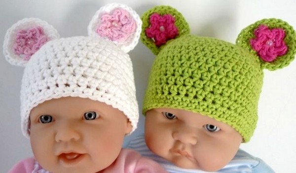 Strickmützen für Mädchen: Anleitung und Diagramme Strickmützen für Mädchen: Anleitung und Diagramme