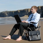 Arbeit im Urlaub