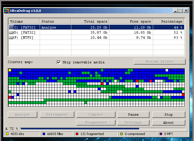 Was ist die Defragmentierung der Festplatte und warum wird sie benötigt?