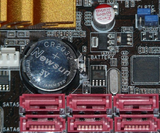 Batterie im Computer