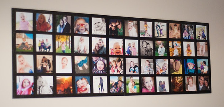 Wie man eine Collage von Fotos mit eigenen Händen macht