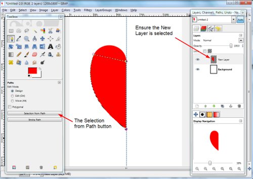 Valentines mit ihren eigenen Händen: Zeichnen Sie ein Herz in GIMP