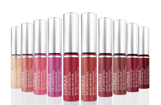 Clinique Full Potential Lips Plump und Shine Lipgloss mit Volumeneffekt