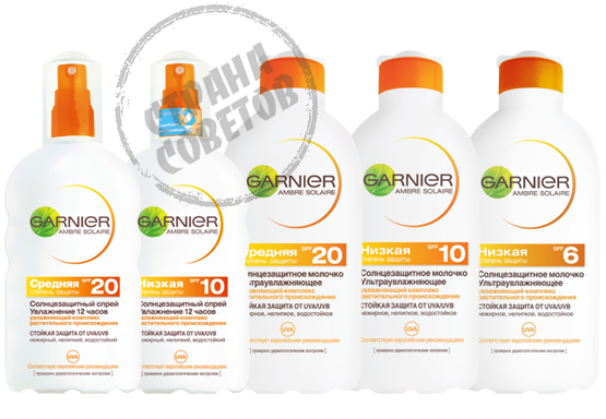 GARNIER Ambre Solaire Klassisches Gamma GARNIER Ambre Solaire Klassisches Gamma