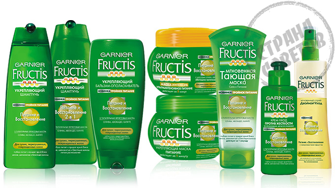 Garnier Fructis Ernährung und Erholung