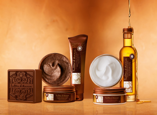 Yves Rocher TRADITION DE HAMMAM Seife, eksfoliant, Maske, Balsam, Elixier